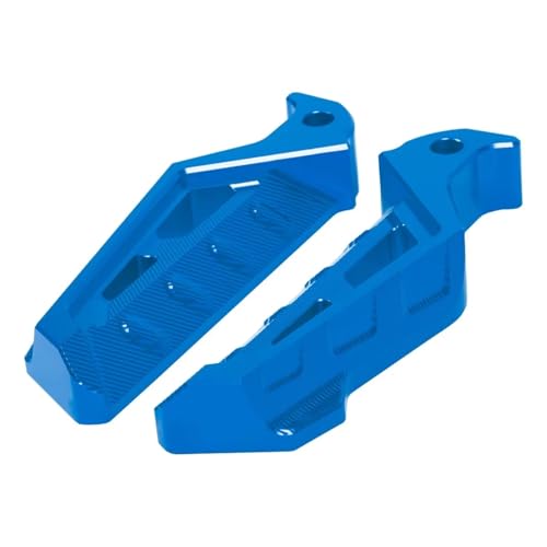 Cale pied NMAX 125 antidérapant bleu pour remplacer les pédales arrière