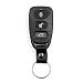 uxcell New 4 Buttons Key Fob Remote Control Case Shell Replacement OSLOKA423T for 2007-2011 Hyundai Elantra