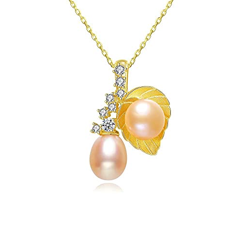 Collier argent sterling feuille zircon rose contre les allergies aux bijoux fantaisie