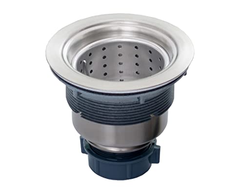 Colador universal para fregadero Miseno MNOSTR61 en acero inoxidable miniatura 2