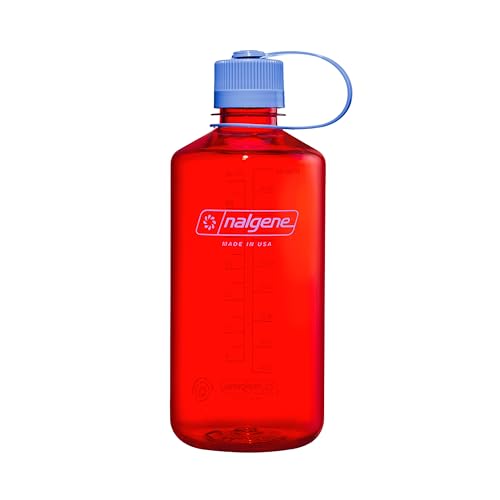 Image of Nalgene 32 oz Narrow Mouth Water Bottle, Marmalade Orange