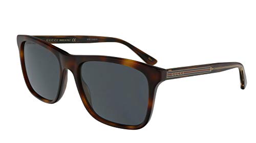 Preisvergleich Produktbild Gucci Sonnenbrillen (GG-0381-S 009) havana dunkel - gold - grau