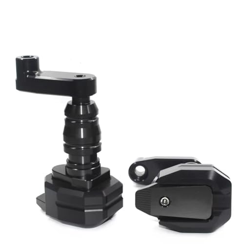 �I�[�g�o�C�p�t���[���X���C�_�[ Compatible With Z1000SX For Z1000 For SX 2017-2019 �I�[�g�o�C�����ی�t���[���X���C�_�[�t�F�A�����O�K�[�h�N���b�V���p�b�h�v���e�N�^�[(Black)