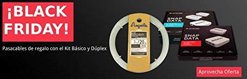 ACTELSER Kit Básico de Fibra Óptica Plástica Snap Data (30 Metros) + GUIA PASACABLES DE Regalo
