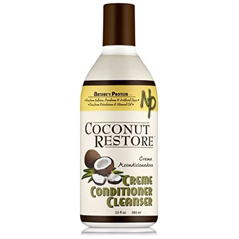 leebeauty.com Nature's Protein Coconut Restore Creme Conditioner Cleanser, 13 oz Cover