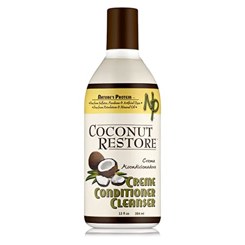leebeauty.com Nature's Protein Coconut Restore Creme Conditioner Cleanser, 13 oz