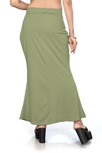 Image of Yashika Present Lycra Saree Shapewear Petticoat for Women||Straight Fit Petticoat Saree Silhouette Shape Wear Dress for Saree|| AZ-YS-OG-SHAPER-P