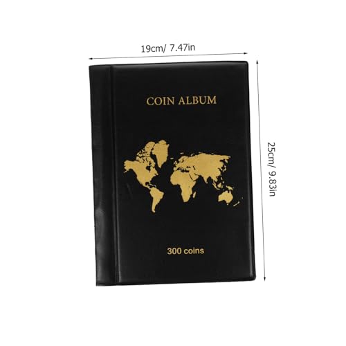 Álbum de monedas para evitar caídas pérdidas coleccionistas fundas PVC 2