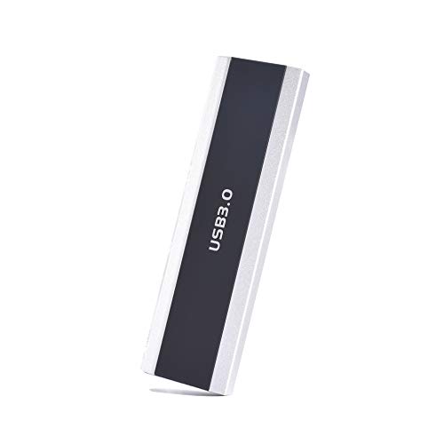 External Hard Drive 1TB 2TB High Speed USB 3.1 Portable Hard Drive External HDD Portable External Hard Drive for Mac, PC, Laptop(2TB Silver)