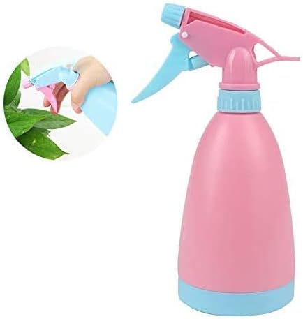 JAMUNESH ENTERPRISE Spray Bottle 350ml Empty Ultra Fine Plastic Water Mist Sprayer – For Hairstyling, Cleaning, Salons, Plants, Essential Oil Scents & More (1 Pcs Multicolour)