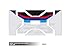UNIRACING BMW R 1200 Gs Abs K48419 Scratch Protector One Size