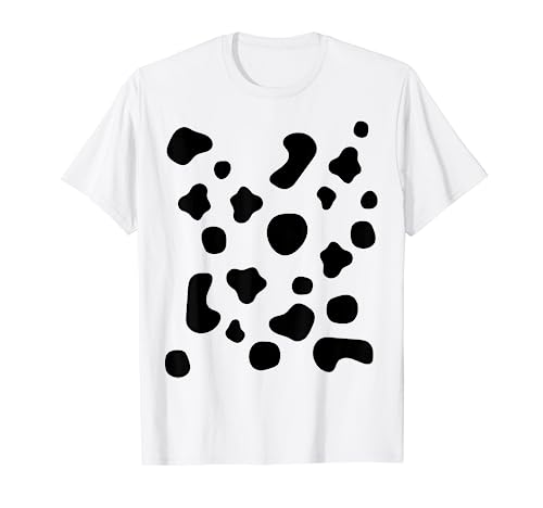 Dalmatian Dog Cool Halloween Group Couple Costume Men Women T-Shirt
