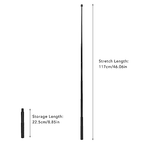 Yosoo アクションカメラ 自撮り棒 117cm
