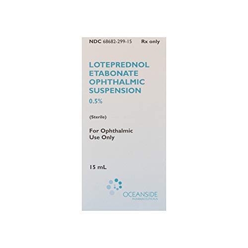 Amazon Pharmacy Loteprednol Etabonate (Generic for Lotemax, Ophthalmic Suspension)