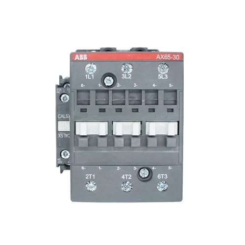 Contacteur tripolaire AX65-30-11 ABB 220V 65A avec contacts 1NO+1NC pour commande moteur
