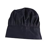 Ipetboom Hut Chef Beanie Chef Cap Kochmützen Für Männer Kochmützen Für Erwachsene Kochmütze Erwachsene Arbeit Kochmütze Kochen Kochmütze Restaurant Küchenhüte Food Service Haare Damen