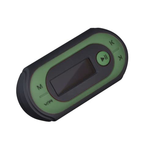 グリーンハウス 防水MP3プレーヤー 内蔵16GB FMラジオ搭載 GH-KANAWPA16-GR