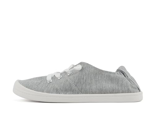 Image of Soda Flat Women Shoes Linen Canvas Slip On Sneakers Lace Up Style Loafers Zig-S