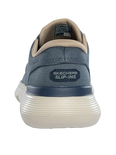 Skechers Men's Garza - Clive - BLU - 12 Medium