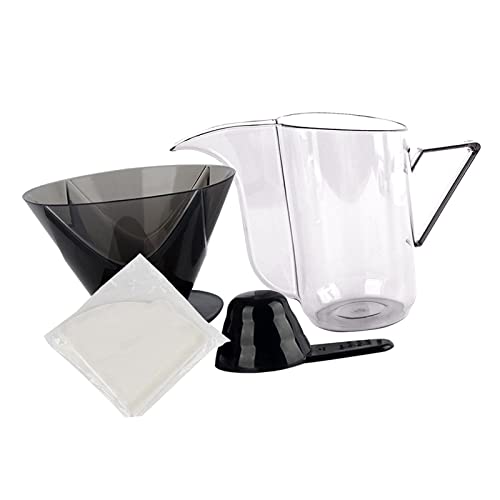 Gcljlmy 350 ml Coffee Drip Kettle - Tetera de café para picnic al aire libre, regalos para amantes del...
