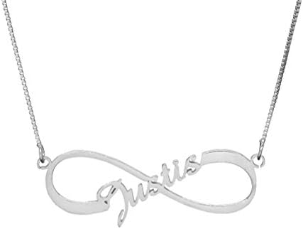 FACOCO Customized Personalized Single Unlimited Name Necklace Private Custom Name Necklace