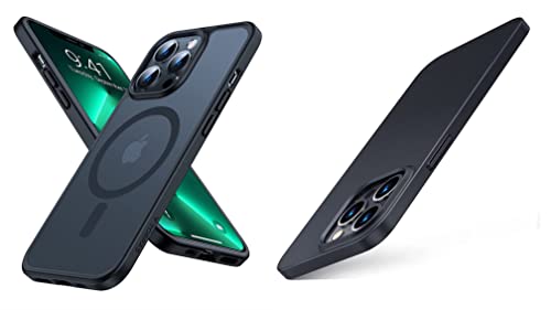 TORRAS Slim Fit Case & Magnetic Shockproof Case for iPhone 13 Pro 6.1 inch