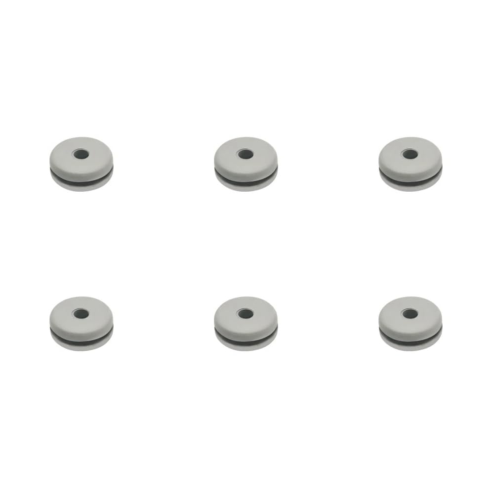 Gracilaria 6PCS RC Airplane Canopy Rubber Grommet for Helicopter RC Plane DIY Model Aircraft Replacement Parts (for 450 Helicopter)