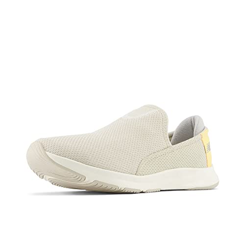 New Balance Women's DynaSoft Nergize V1 Slip On Cross Trainer, Sea Salt/Solar Flare, 9