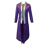 ECMRAD Arkham Asylum Joker Cosplay Costume set Custom Made (Male, M)
