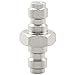 TAODAN 2PCS 8x8mm 304 Stainless Steel Double Male Quick-Disconnect Coupling Adaptor for PCP Paintball Airsoft Air Gun Tool, Air Fill Station Tool Fittings, Universal Fill Nipple