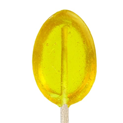Image of Melville Candy Honey Spoon Gift Set - Spoons & Lollipops on Wooden Ball Sticks - Gluten-Free, Made in USA Stirrers for Tea, Coffee, & Hot Beverages - Individually Wrapped (6-Count, Lemon)