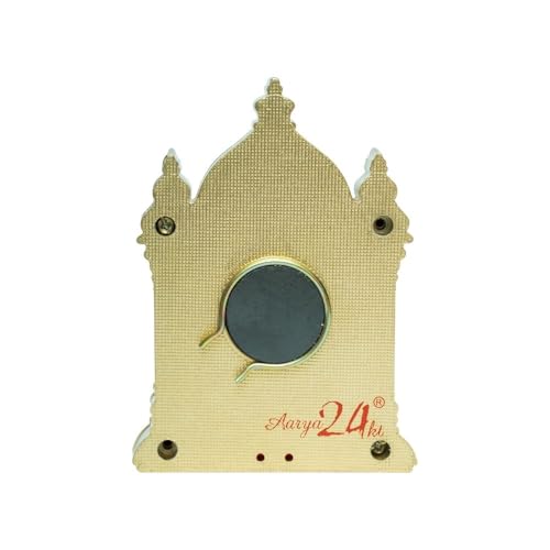 Image of EKA Temple Series Sai Baba Table Top Premium Gold Foil Artwork with Metal Stand | Peace & Faith Inspired Spiritual Decor for Home, Office & Pooja Space | Auspicious Gift