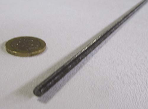 Steel Fully Threaded Round Rod, RH, 8-32 Diameter x 36" Length, 10 Pcs.