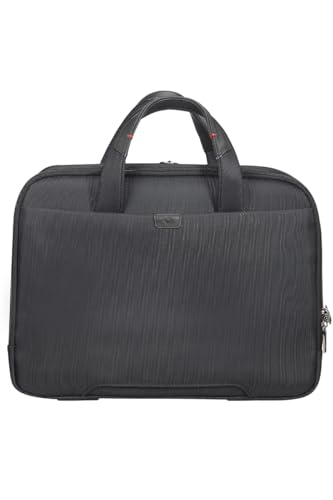 Image of SAMSONITE Pro-dlx 15.6 inch 17 /23 Ltrs Black Softsided Briefcase (PRO-DLX 5 LP.BHNDL 15.6 EXP-BL)