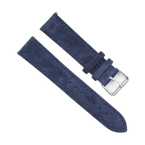 Correa de reloj de piel de ante para look diario y eventos formales