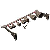 STAHAD Carillon à Main Rétro en Alliage de Zinc, 7 Cloches Rondes, Instrument à Grelots Ch...