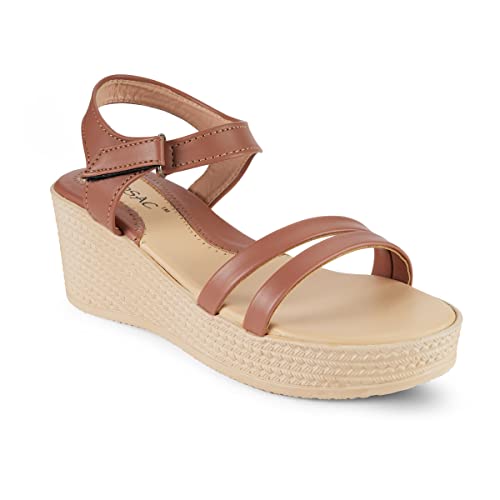 Image of MOSAC Stylish Fashionable Casual Wedges Heel Sandal For Women's And Girl's