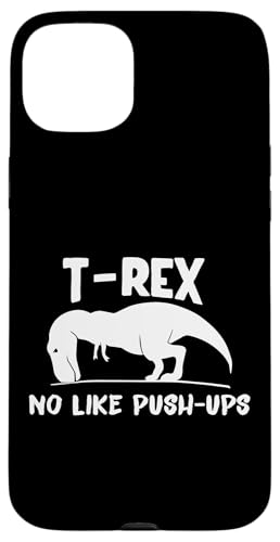 T-Rex No Like Push-Ups - Dino Pun Funny Workout �X�}�z�P�[�X iPhone 15 Plus �p