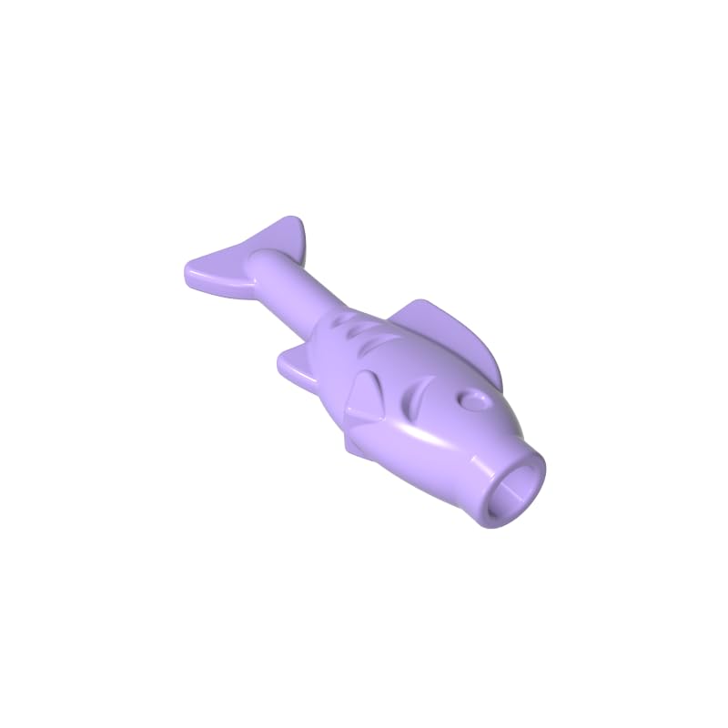 Gobricks Animals Small Fish 50PCS Compatible with Lego 64648 GDS-2120 Classic Bulk Toy MOC Color:Lavender โ image 1