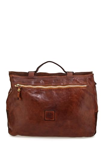 Campomaggi Sacs de Travail Jacob Cognac en cuir véritable