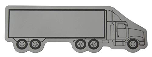 Set de 12 imanes refrigerador camion semi marca Novel Merk miniatura 2
