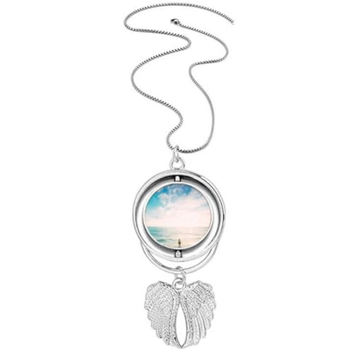 Collier ailes d'ange le bijou léger qui ne gêne pas sur la plage