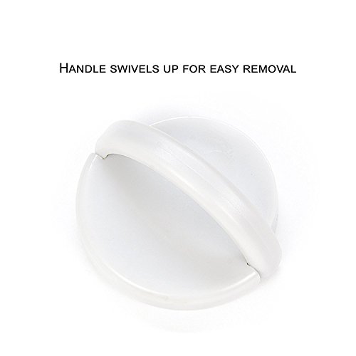 Stauber Best Tablecloth Holder Clips - Magnetic Clamps! (4 Pack, White) #TOP3