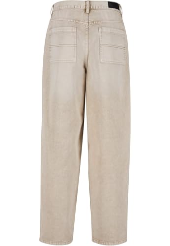 Urban Classics Herren Jeans Weiß, schmutzig, gewaschen, 38 – Bild 5