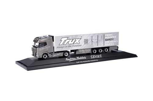 Herpa Lkw Modell Daf Xg Kühlkoffer-Sattelzug "Sven Raddatz/Trux" (Niedersachsen/Jork), Miniatur Im Maßstab 1:87, Sammlerstück, Made In Germany, Kunsts