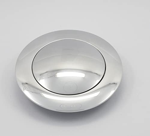 Aluminum Horn Button for 9-bolt Steering Wheels (Big Polished)