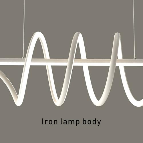 Éclairage de suspension de table longue lustre 3 couleurs modulable - 5