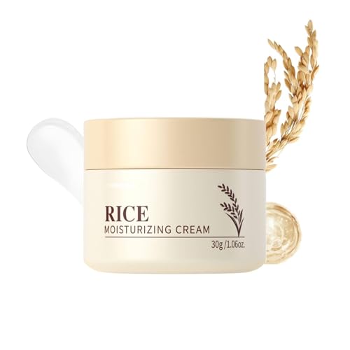 Crème de Riz Skincare Coréenne Pour le Visage,Crème Hydratante Éclaircissante