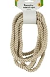 Floral Gardens Steelpangal- Nautical Cotton Rope Cord décor Decorating 11.1 ft x 3.4 m sea Ocean Beach hut Seascape Tropical Island time Pillow Edge Trim Sewing
