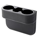 Rangement multi-usages : dispose d'un porte-gobelet pour différentes tailles de boissons ainsi que des emplacements prévus pour les téléphones, les clés et autres ustensiles pour garder l'intérieur de votre voiture bien rangé